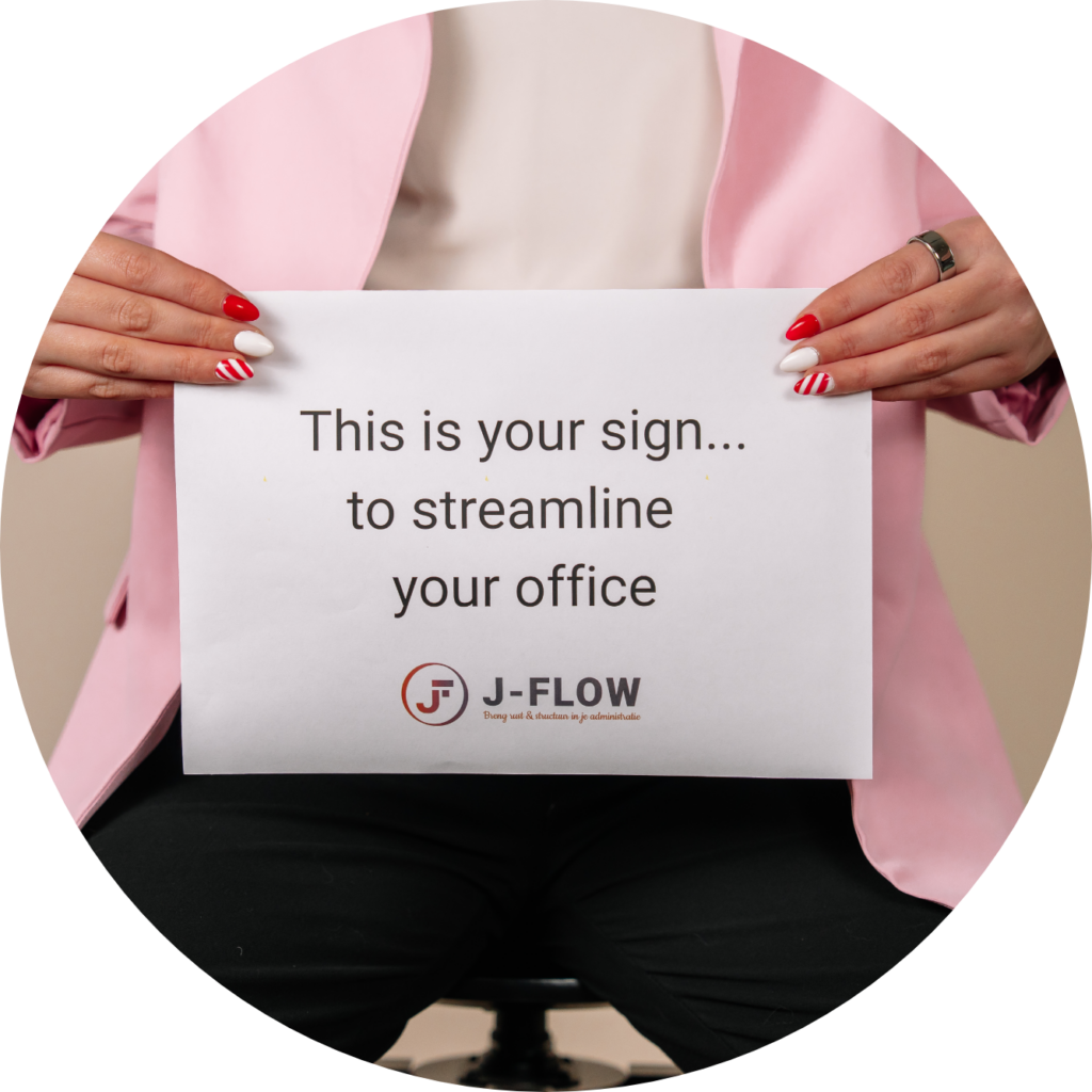 J-Flow bedrijfsadministratie quote This is your sign to streamline your office