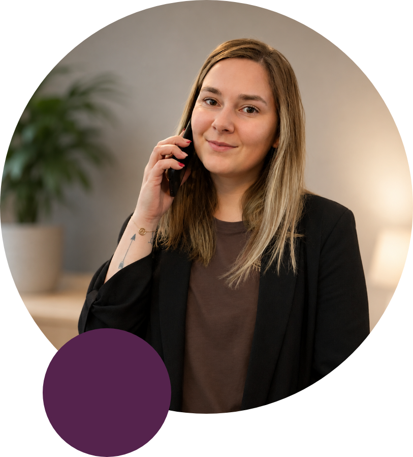 Rani werkneemster binnen J-flow voor finance en admin